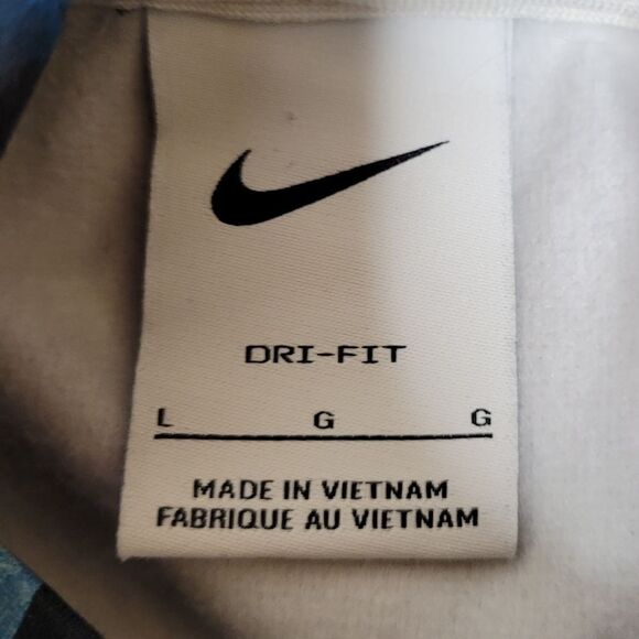 NIKE dri-fit standard issue crystals pullover boxy hoodie L - Picture 5 of 11